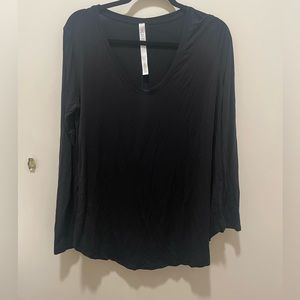 Lululemon Loose Long Sleeve V Neck Shirt